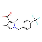 2,4-Dimethyl-1-(4-(trifluoromethyl)benzyl)-1H-pyrrole-3-carboxylic acid|CS-0132757|2375814-28-9