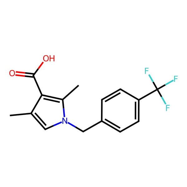 2,4-Dimethyl-1-(4-(trifluoromethyl)benzyl)-1H-pyrrole-3-carboxylic acid|CS-0132757|2375814-28-9