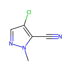 4-Chloro-1-methyl-1H-pyrazole-5-carbonitrile|CS-0339080|1172024-69-9