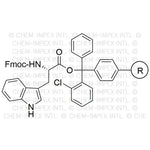 Na-Fmoc-L-tryptophan-2-chlorotrityl resin (0.3 - 0.8 meq/g, 200 - 400 mesh)|06804