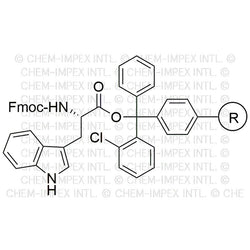 Na-Fmoc-L-tryptophan-2-chlorotrityl resin (0.3 - 0.8 meq/g, 200 - 400 mesh)|06804