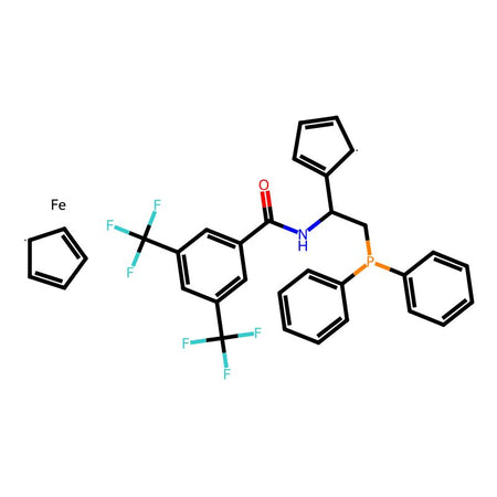 N-[(1S)-(1-Ferrocenyl)-2-(diphenylphosphino)ethyl)]-3,5-bis(trifluoromethyl)-benzamide, 95%|9184569|2131816-17-4