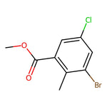 Methyl 3-Bromo-5-chloro-2-methylbenzoate|CS-0153543|1403597-45-4