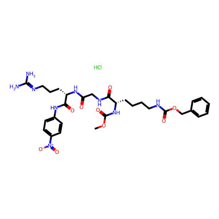 Methoxycarbonyl-Lys(Z)-Gly-Arg-pNA hydrochloride salt|CPTD786061|96559-87-4