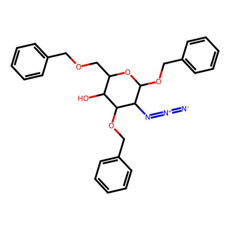 Benzyl 2-azido-3,6-di-O-benzyl-2-deoxy-β-D-glucopyranoside, 95%|9392363|342640-42-0