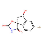 (1S,3R)-5-Bromo-3-hydroxy-2,3-dihydrospiro[indene-1,5'-oxazolidine]-2',4'-dione|CS-0103642|1889291-47-7
