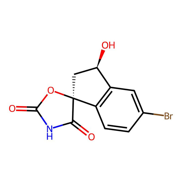 (1S,3R)-5-Bromo-3-hydroxy-2,3-dihydrospiro[indene-1,5'-oxazolidine]-2',4'-dione|CS-0103642|1889291-47-7
