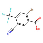 2-Bromo-5-cyano-4-(trifluoromethyl)benzoic acid|CS-0883956|1805499-89-1
