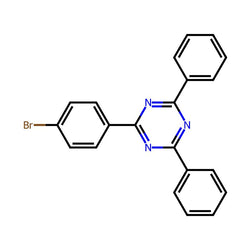 2-(4-Bromophenyl)-4,6-diphenyl-1,3,5-triazine, 99%|1417664|23449-08-3