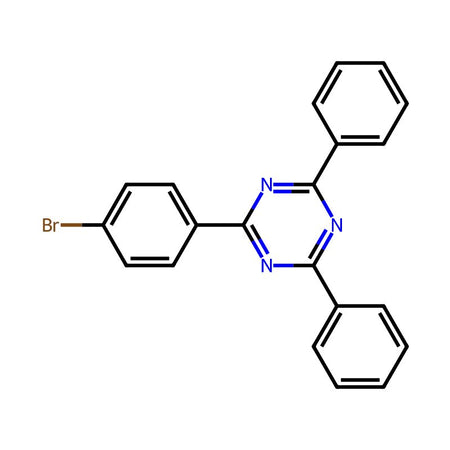 2-(4-Bromophenyl)-4,6-diphenyl-1,3,5-triazine, 99%|1417664|23449-08-3