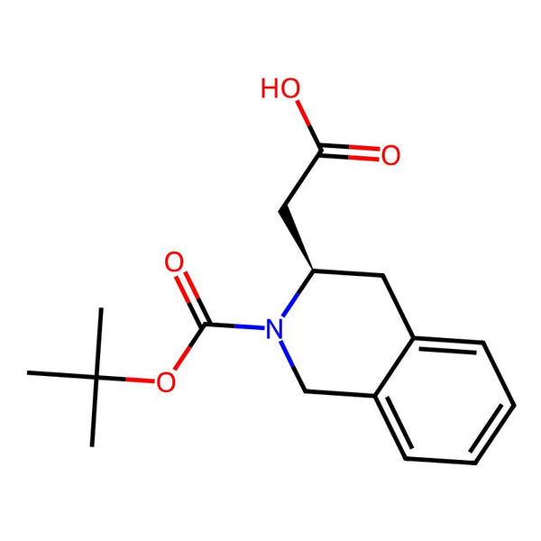 (R)-2-(2-(tert-butoxycarbonyl)-1,2,3,4-tetrahydroisoquinolin-3-yl)acetic acid|CS-0332908|332064-64-9
