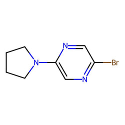 2-Bromo-5-(pyrrolidin-1-yl)pyrazine|CS-0039296|1001050-21-0