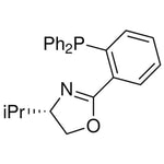 (S)-(-)-2-[(2-(Diphenylphosphino)phenyl]-4-(1-methylethyl)-4,5-dihydrooxazole, 98% (S)-iPr-PHOX|15-1822|148461-14-7