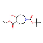 1-(Tert-butyl) 4-ethyl 5-hydroxyazepane-1,4-dicarboxylate|CS-0595763|912444-87-2