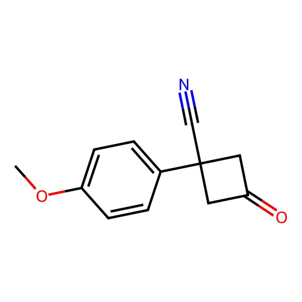 1-(4-Methoxyphenyl)-3-oxocyclobutane-1-carbonitrile|CS-0305076|1379104-44-5
