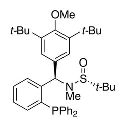 [S(R)]-N-[(R)-[3,5-Bis(1,1-dimethylethyl)-4-methoxyphenyl][2-(diphenylphosphino)phenyl]methyl]-N,2-dimethyl-2-propanesulfinamide, 95%|15-8775