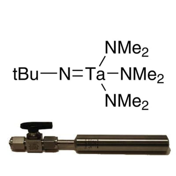 t-Butylimidotris(dimethylamino)tantalum(V), min. 98%, 73-0700, contained in 50 ml Swagelok?  cylinder (96-1070) for CVD/ALD|98-4045|69039-11-8