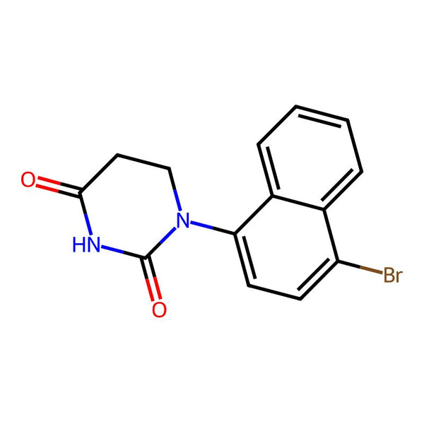 1-(4-Bromonaphthalen-1-yl)dihydropyrimidine-2,4(1H,3H)-dione|CS-0436533|35071-12-6