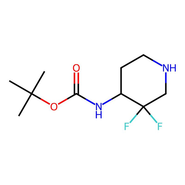 tert-Butyl (3,3-difluoropiperidin-4-yl)carbamate|CS-W001380|1263180-22-8