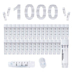 cryoking 1.5ml vial, clear polypropylene sterile cryovials with external thread and white caps assembled. side barcoded , pp, no o-ring, 25 pieces/bag, 20 bags/pack, 2 packs/case|88-6150