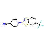1-(6-(Trifluoromethyl)benzo[d]thiazol-2-yl)piperidine-4-carbonitrile|CS-0616788|928027-39-8