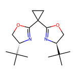 (4R,4'R)-2,2'-(Cyclopropane-1,1-diyl)bis(4-(tert-butyl)-4,5-dihydrooxazole)|CS-0104004|2634687-87-7