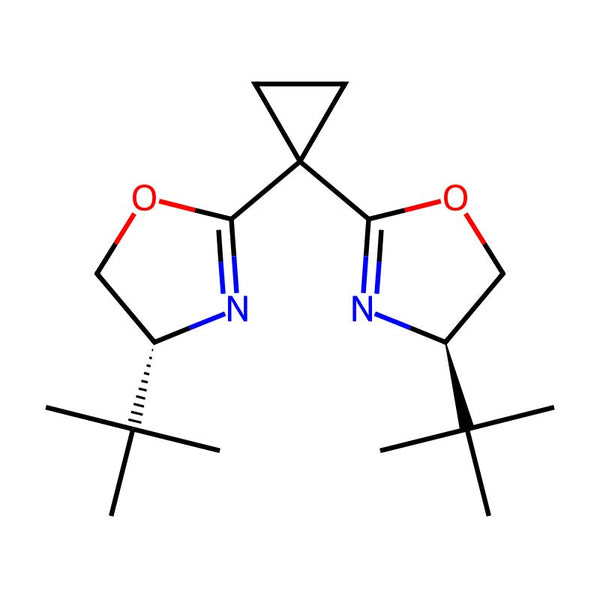 (4R,4'R)-2,2'-(Cyclopropane-1,1-diyl)bis(4-(tert-butyl)-4,5-dihydrooxazole)|CS-0104004|2634687-87-7