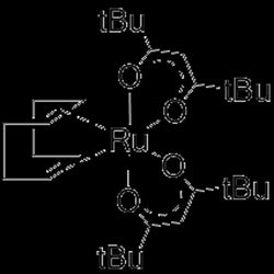 Bis(2,2,6,6-tetramethyl-3,5-heptanedionato)(1,5-cyclooctadiene)ruthenium(II), 99% (99.9%-Ru)|44-0060|329735-79-7