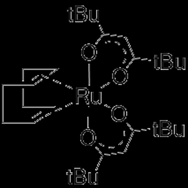 Bis(2,2,6,6-tetramethyl-3,5-heptanedionato)(1,5-cyclooctadiene)ruthenium(II), 99% (99.9%-Ru)|44-0060|329735-79-7