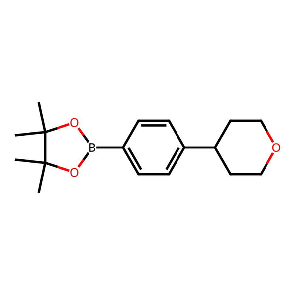 4,4,5,5-Tetramethyl-2-(4-(tetrahydro-2h-pyran-4-yl)phenyl)-1,3,2-dioxaborolane|CS-0175615|1312479-26-7
