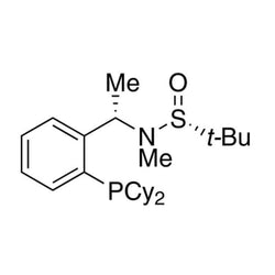 [S(R)]-N-[(1S)-1-[2-(Dicyclohexylphosphino)phenyl]ethyl]-N,2-dimethyl-2-propanesulfinamide, 95%|15-8822|2253984-97-1