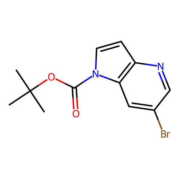 tert-Butyl 6-bromo-1H-pyrrolo[3,2-b]pyridine-1-carboxylate|CS-0435685|1820711-82-7
