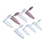 Centrifuge tubes, 5 mL, attached cap, with scale, 300 tubes/pack, small cap|970562