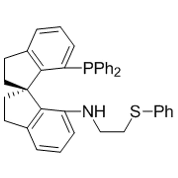 (R)-(+)-7-[N-(2-Phenylthio)ethylamino]-7'-[diphenylphosphino]-2,2',3,3'-tetrahydro-1,1'-spirobindane, 97+% (>99% ee) [(R)-Ph-SpiroSAP-Ph]|15-1643|1809609-40-2