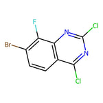 7-Bromo-2,4-dichloro-8-fluoroquinazoline|CS-0100285|2168499-15-6