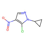 5-Chloro-1-cyclopropyl-4-nitro-1H-pyrazole|CS-0197800|1338718-38-9