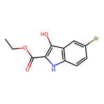 5-Bromo-3-hydroxy-1H-indole-2-carboxylic acid ethyl ester|CS-0151820|153501-30-5