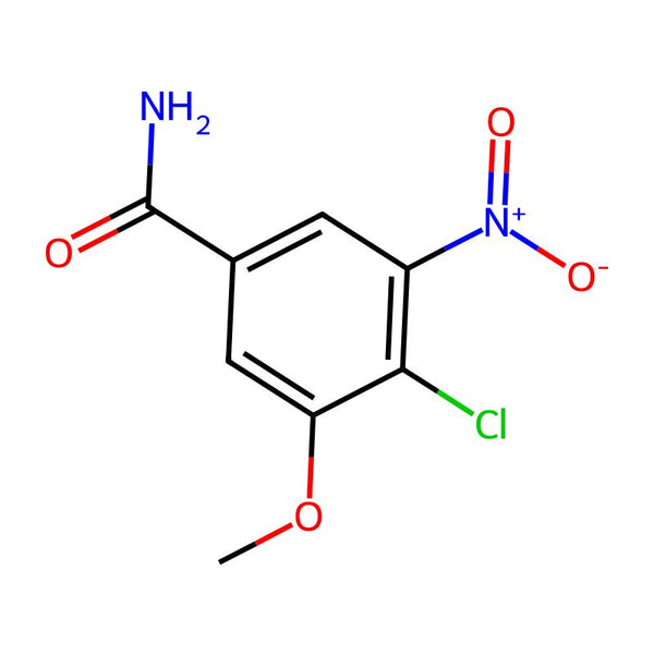 4-Chloro-3-methoxy-5-nitrobenzamide|CS-0148856|2137975-62-1