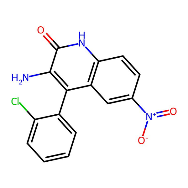 3-Amino-4-(2-chlorophenyl)-6-nitroquinolin-2(1H)-one|CS-W009424|55198-89-5