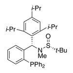 [S(R)]-N-((S)-(2-(Diphenylphosphino)phenyl)(2,4,6-triisopropylphenyl)methyl)-N,2-dimethyl-2-propanesulfinamide, 95%|15-8783
