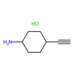 4-Ethynylcyclohexan-1-amine hydrochloride|CS-0181354|1803593-39-6