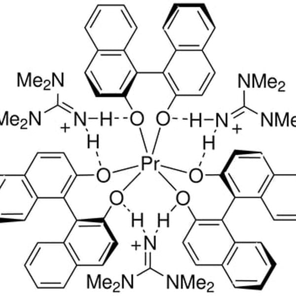 Tris[N,N,N,N-tetramethylguanidinium][tris(1S)-(1,1’-binaphalene)-2,2’-diolato]praseodymate Pr-HTMG-B|59-1000
