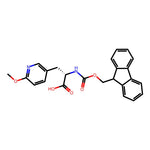 (S)-2-((((9H-Fluoren-9-yl)methoxy)carbonyl)amino)-3-(6-methoxypyridin-3-yl)propanoic acid|CS-0527911|1821775-88-5