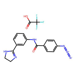 4-Azido-N-(3-(4,5-dihydro-1H-imidazol-2-yl)phenyl)benzamide 2,2,2-trifluoroacetate|C3D-262230|1988669-61-9