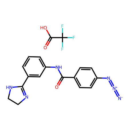 4-Azido-N-(3-(4,5-dihydro-1H-imidazol-2-yl)phenyl)benzamide 2,2,2-trifluoroacetate|C3D-262230|1988669-61-9