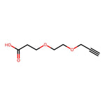 Propargyl-PEG2-acid|CS-0068466|1859379-85-3