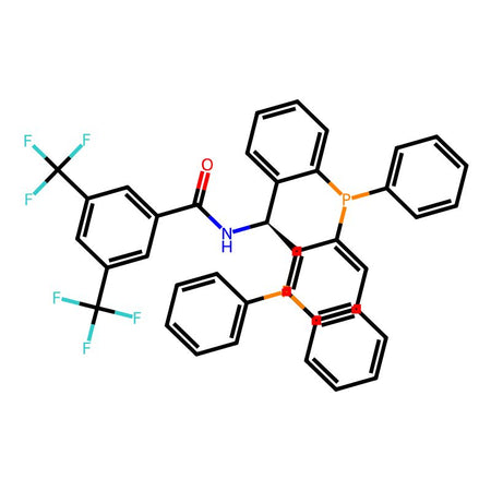 N-[(1S)-2-(Diphenylphosphino)-1-(2-(diphenylphosphino)phenyl)ethyl]-3,5-bis(trifluoromethyl)-benzamide, 95%|9223931|2249744-81-6
