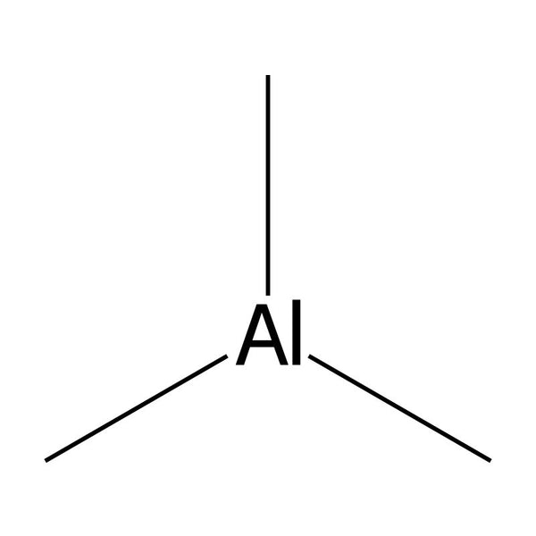 Trimethylaluminum, elec. gr. (99.999+%-Al) PURATREM, 98-1955, contained in high-temp 50 ml Swagelok® cylinder (96-1071) for CVD/ALD|98-4011|75-24-1