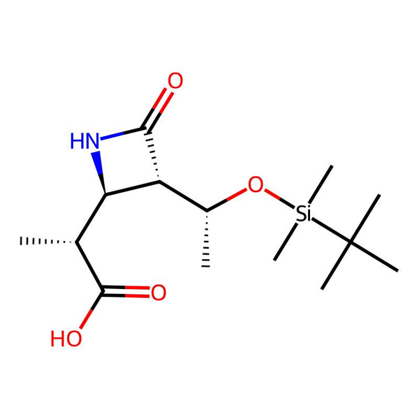 (R)-2-((2S,3S)-3-((R)-1-((tert-Butyldimethylsilyl)oxy)ethyl)-4-oxoazetidin-2-yl)propanoic acid|CS-0187732|90776-58-2