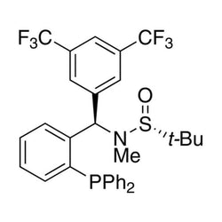 [S(R)]-N-[(R)-3,5-(Bis(trifluoromethyl)phenyl)[2-(diphenylphosphino)phenyl]methyl]-N,2-dimethyl-2-propanesulfinamide, 95%|15-8773